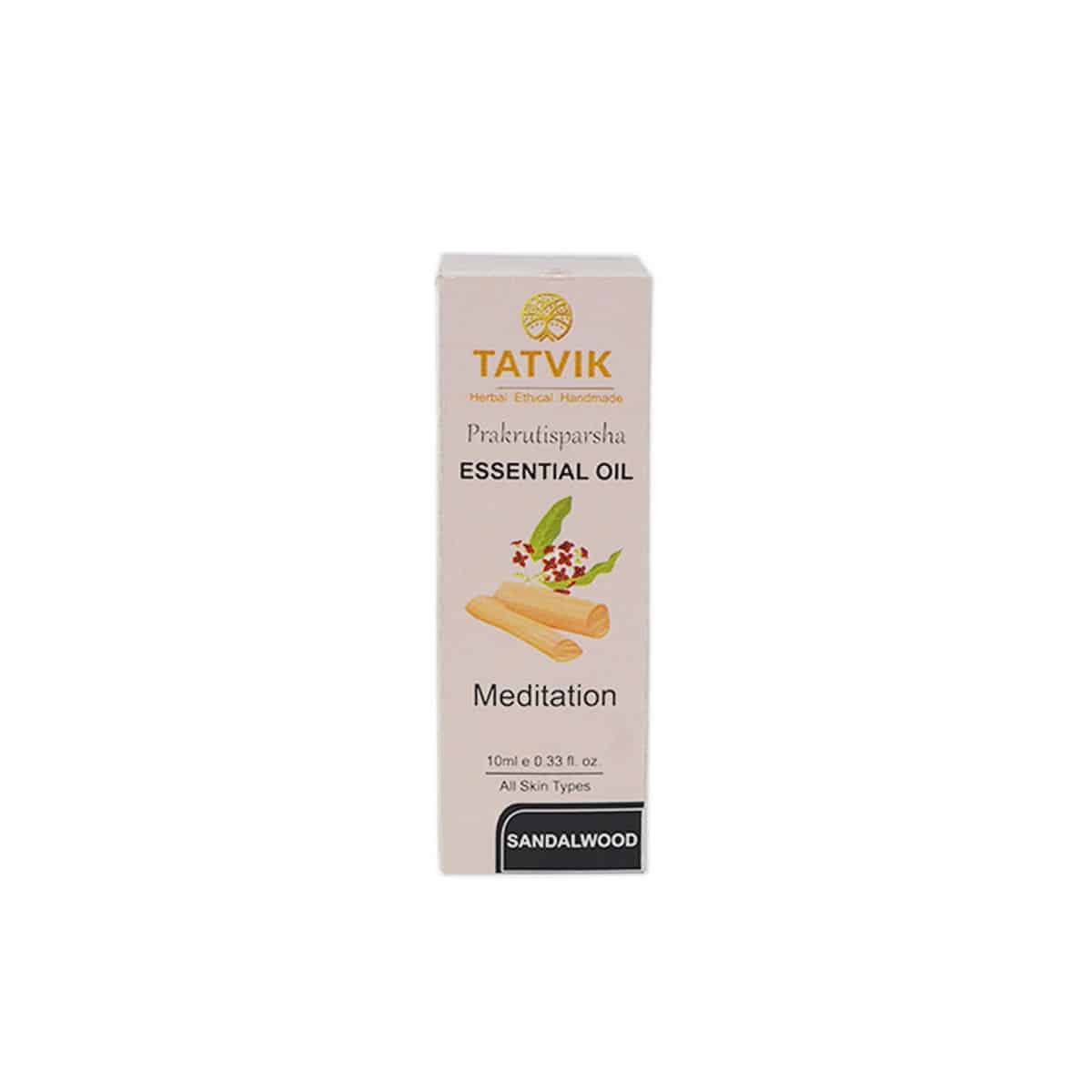 Tatvik Prakrutisparsha Sandalwood Essential Oil (10 ml)