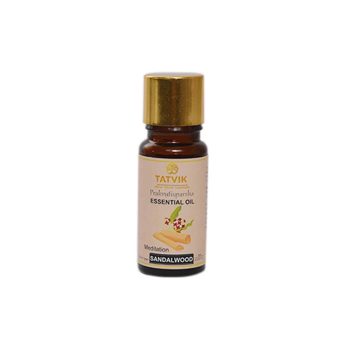 Tatvik Prakrutisparsha Sandalwood Essential Oil (10 ml)