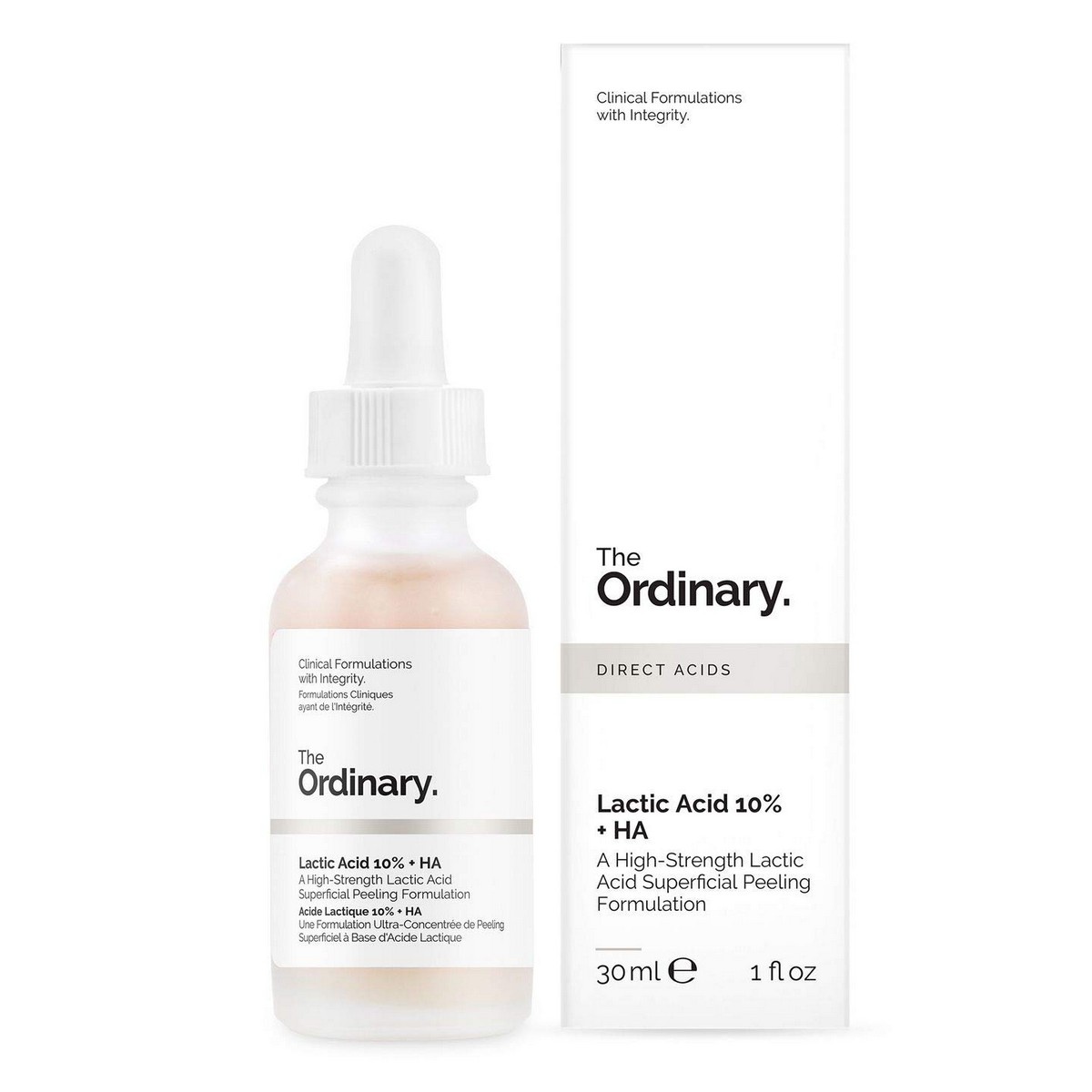 The Ordinary Lactic Acid 10% + Ha 2% (30 ml)