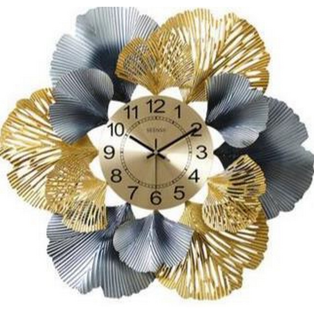 Decorative Iris Wall Mounted Clock