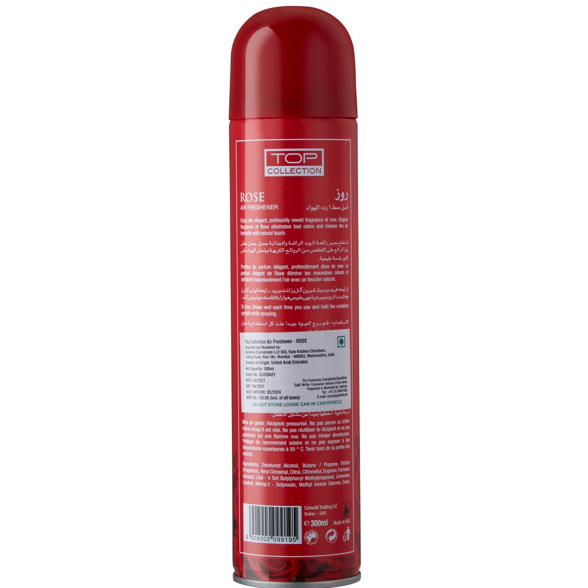 Top Collection Rose Air Freshener 300 ml