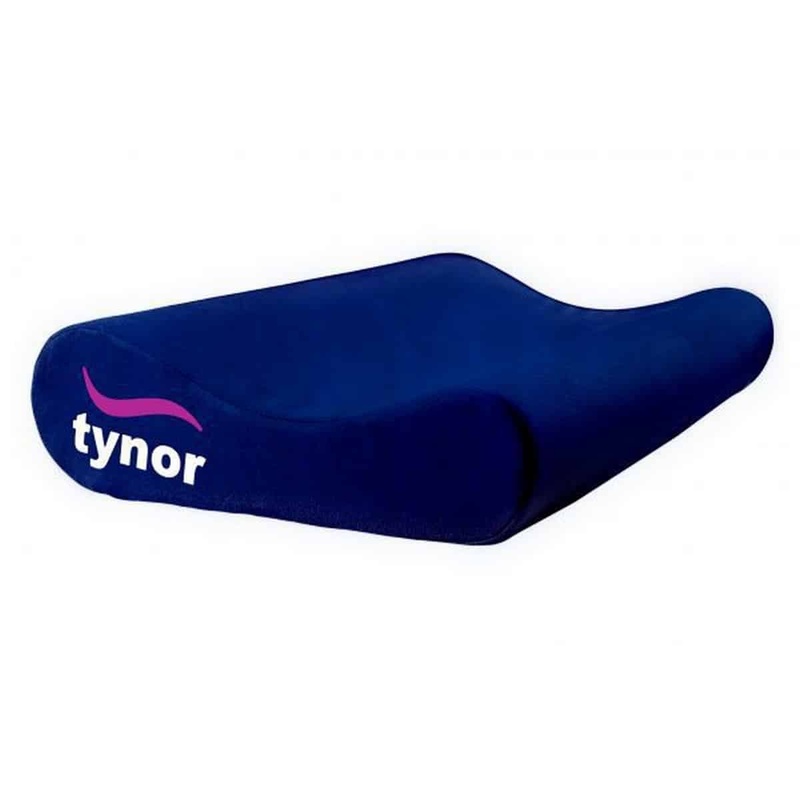 Tynor Contoured Cervical Pillow Memory Foam, Blue, Universal (1 Unit)