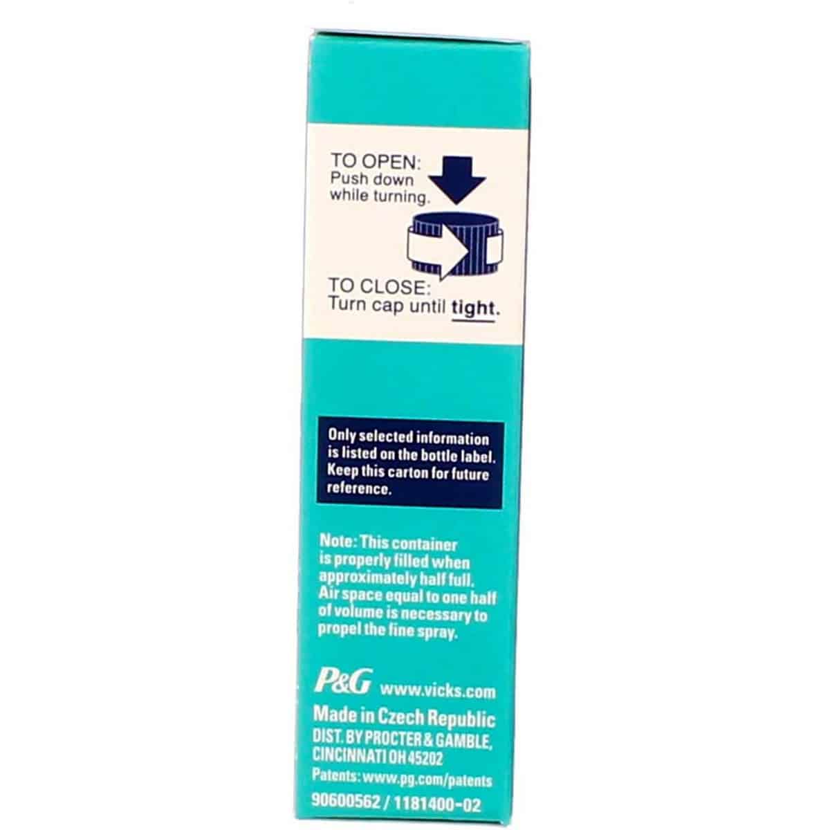 Vicks Sinex Spray 12-Hr Decongestant Nasal Spray