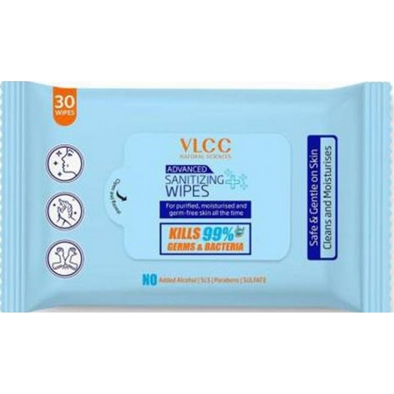 VLCC Advanced Sanitizing Wipes 30'S