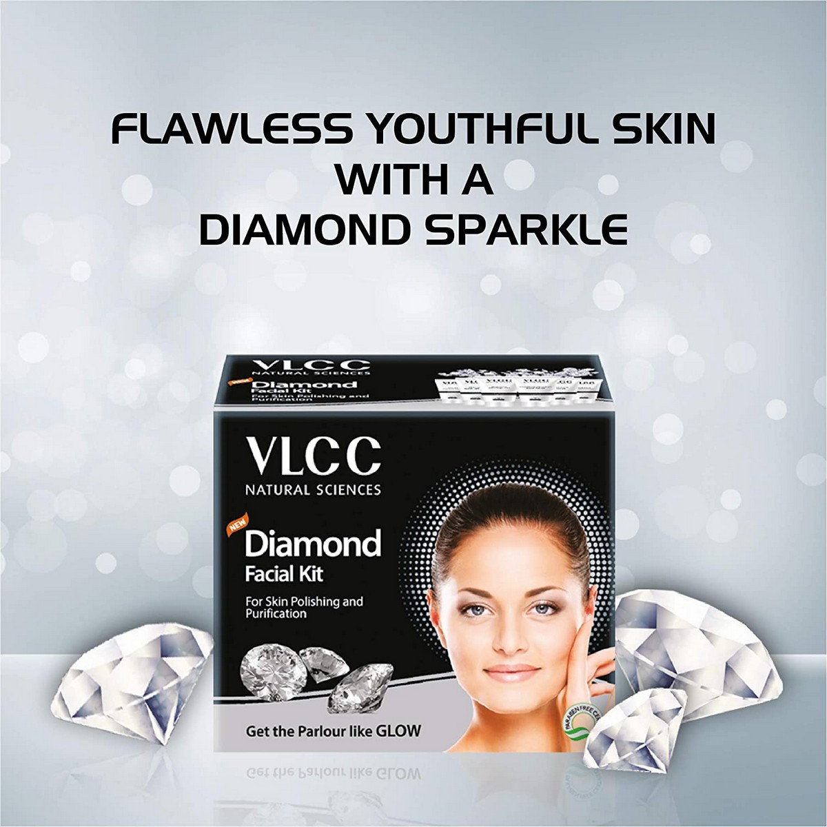 VLCC Diamond Facial Kit (50g+10ml)