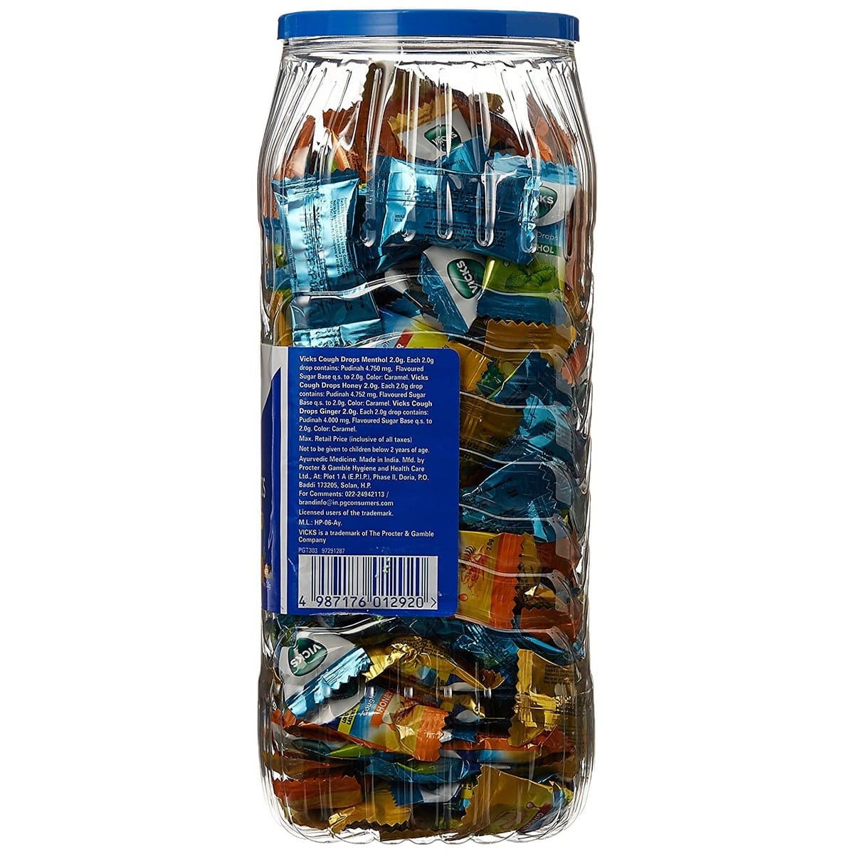 Vicks Cough Drops - 175 + 15 Count Free (Menthol/Ginger/Honey)