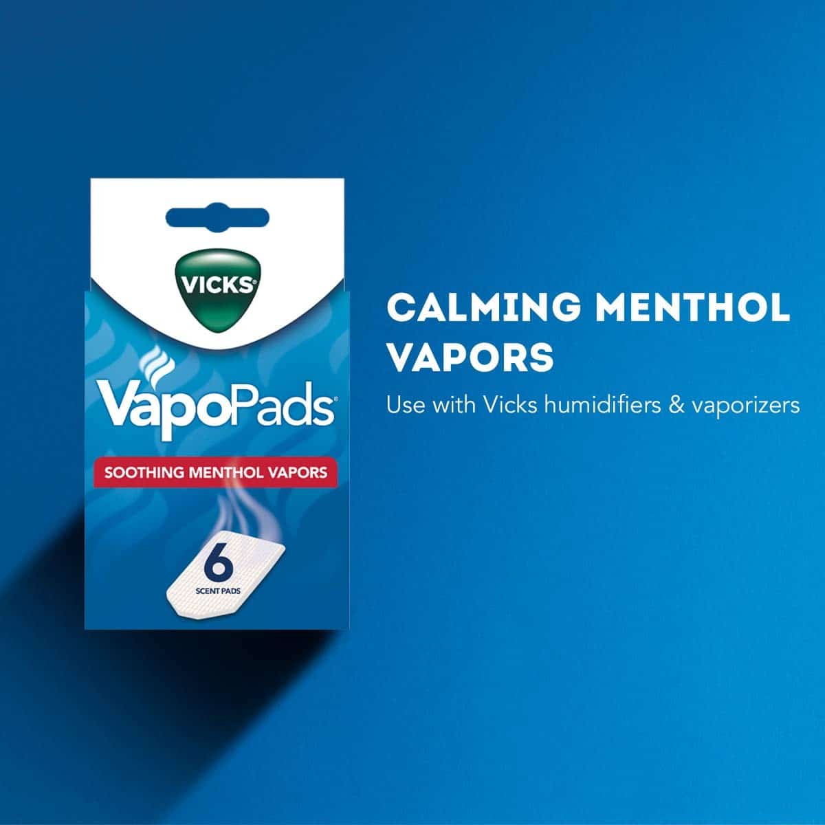 Vicks Vapo Pads Soothing Menthol Vapors