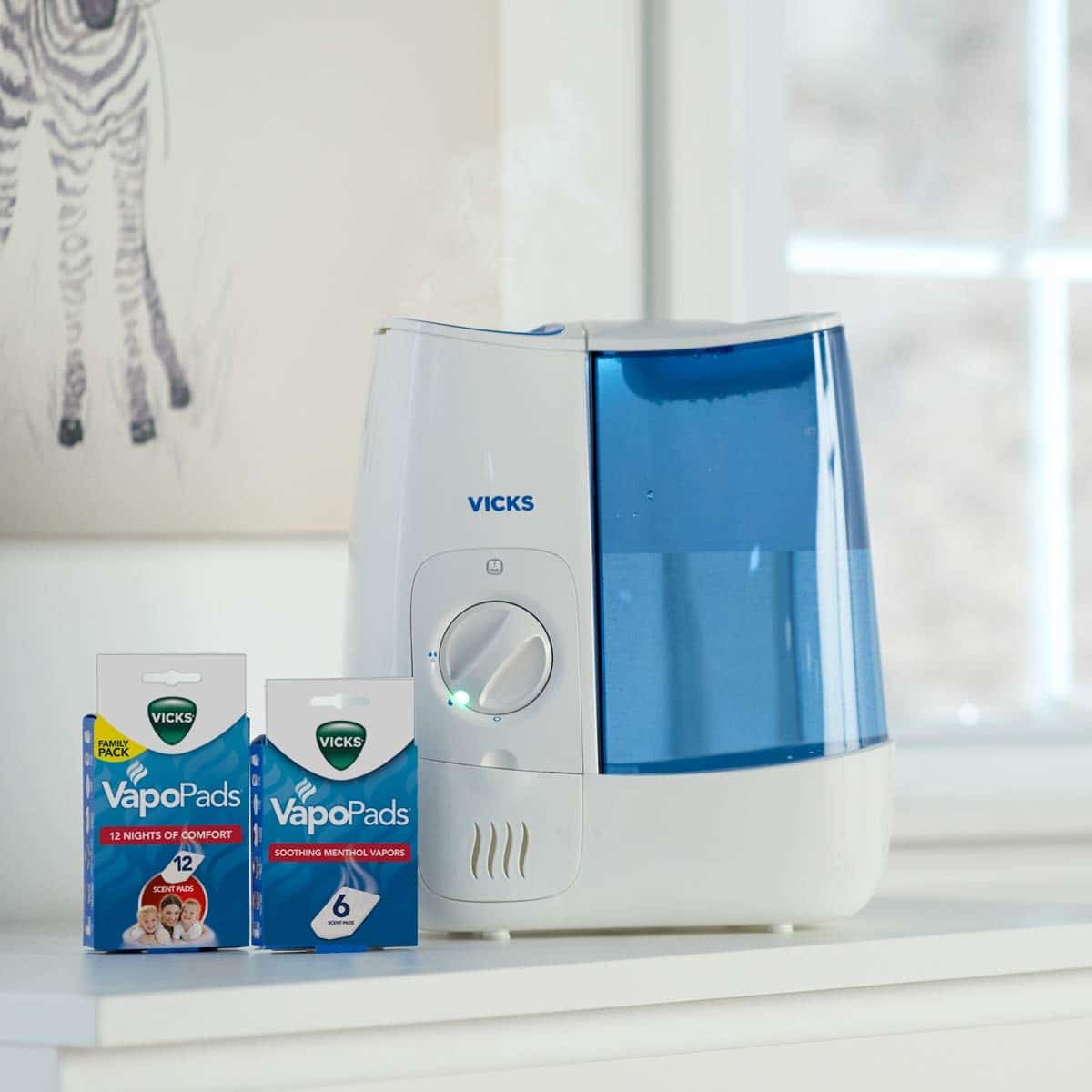 Vicks Vapo Pads Soothing Menthol Vapors