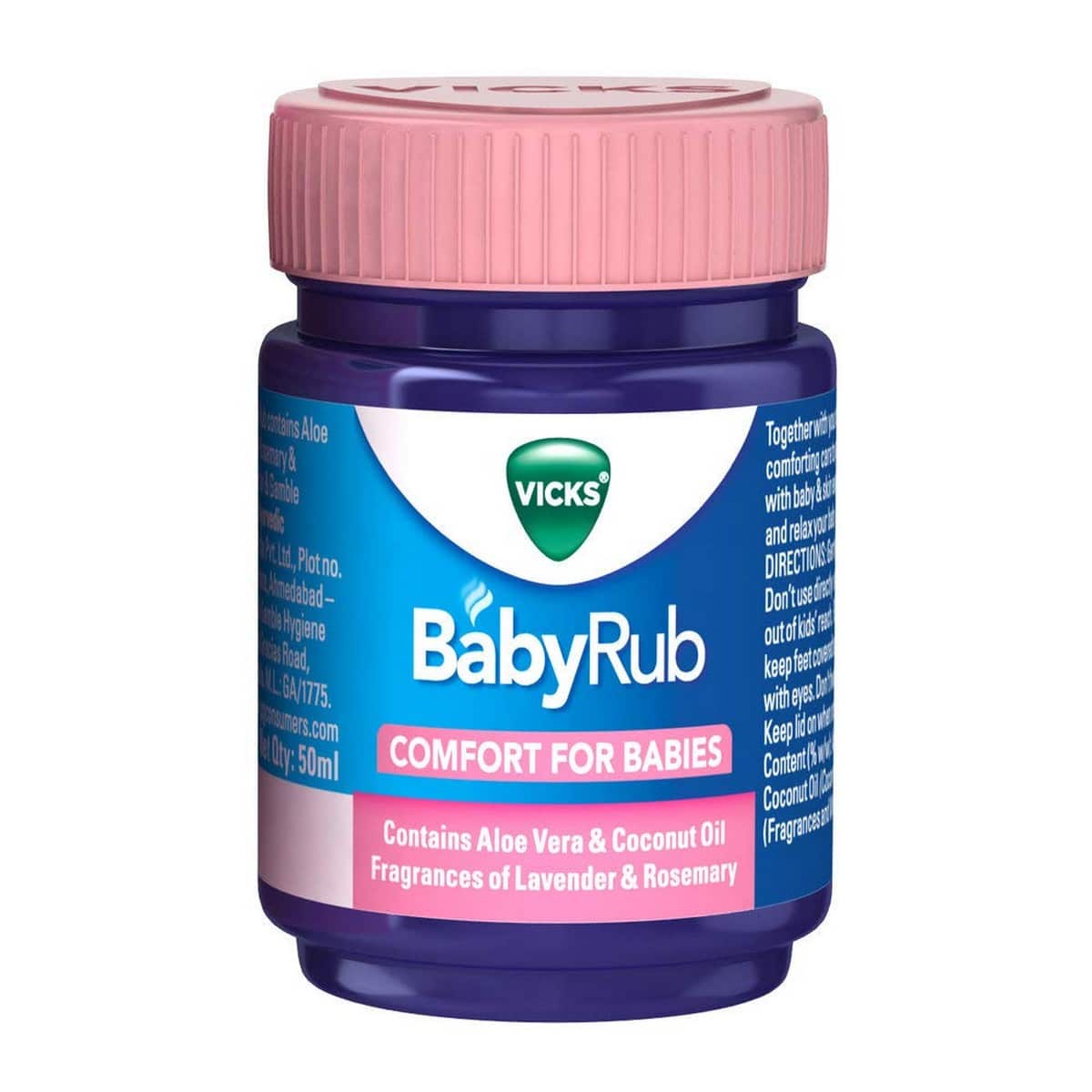 Vicks Vaporub (110 ml) & Vicks Babyrub (50 ml)