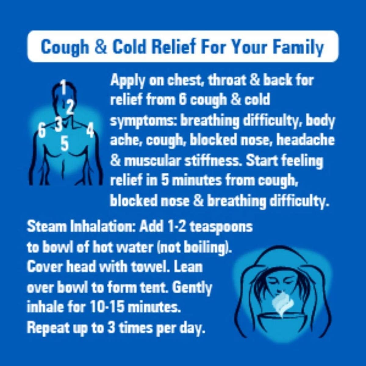 Vicks Vaporub Relief From Cold (50 ml)
