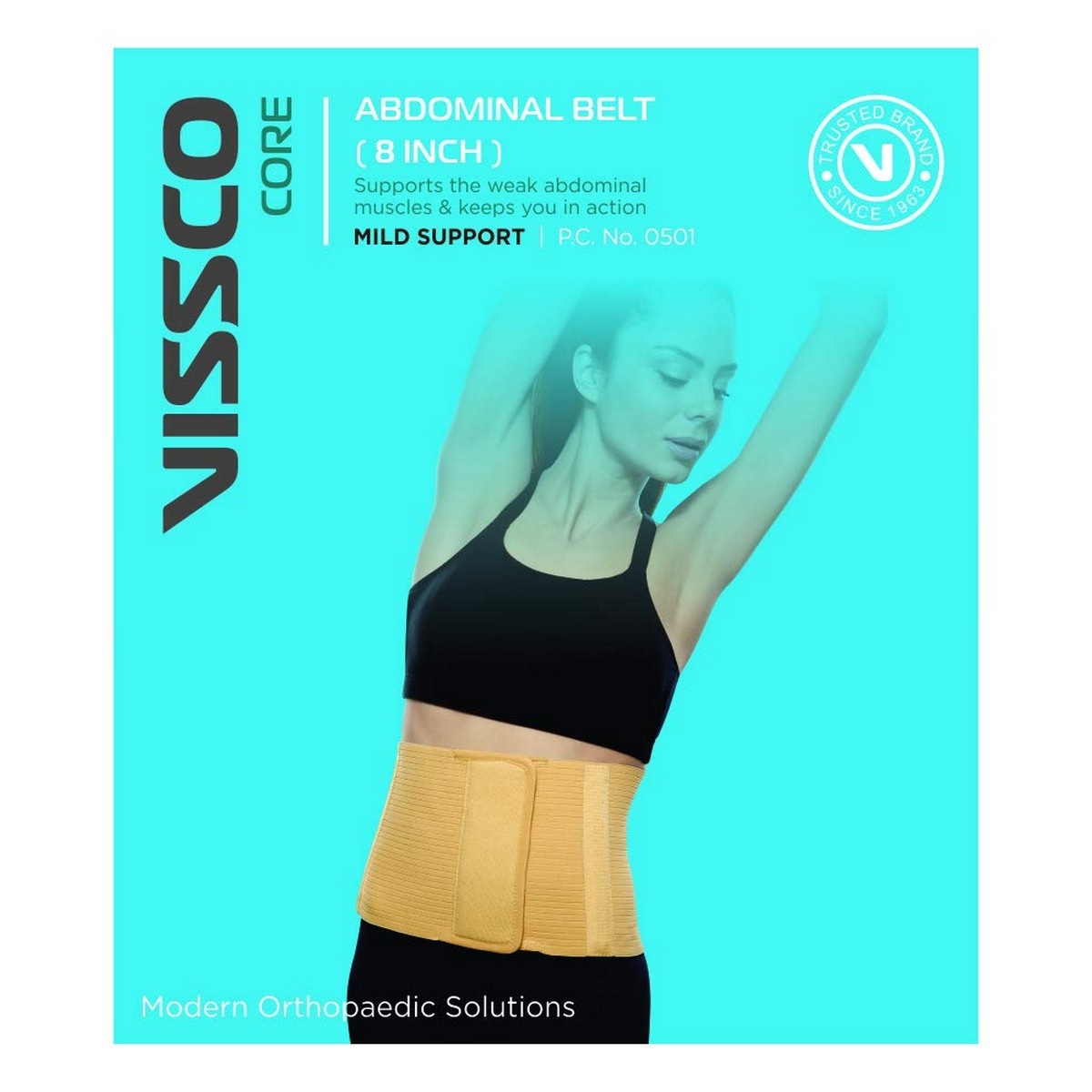 Vissco Core Abdominal Belt (8 Inches)