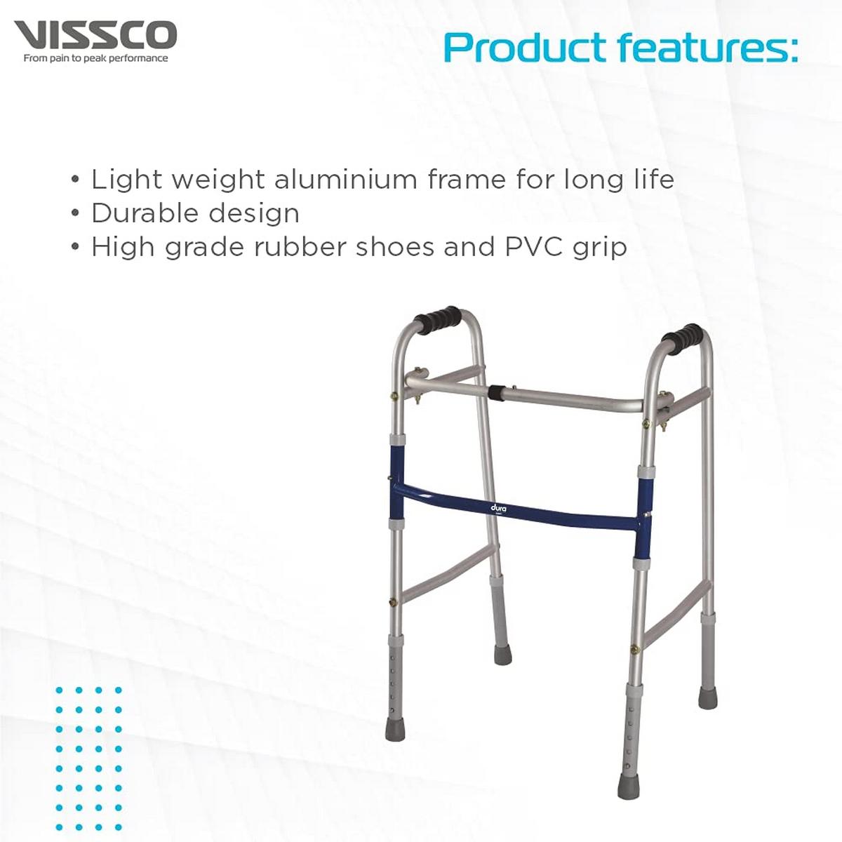 Vissco Dura Lite Walker | for Elderly and those Physically Challenged