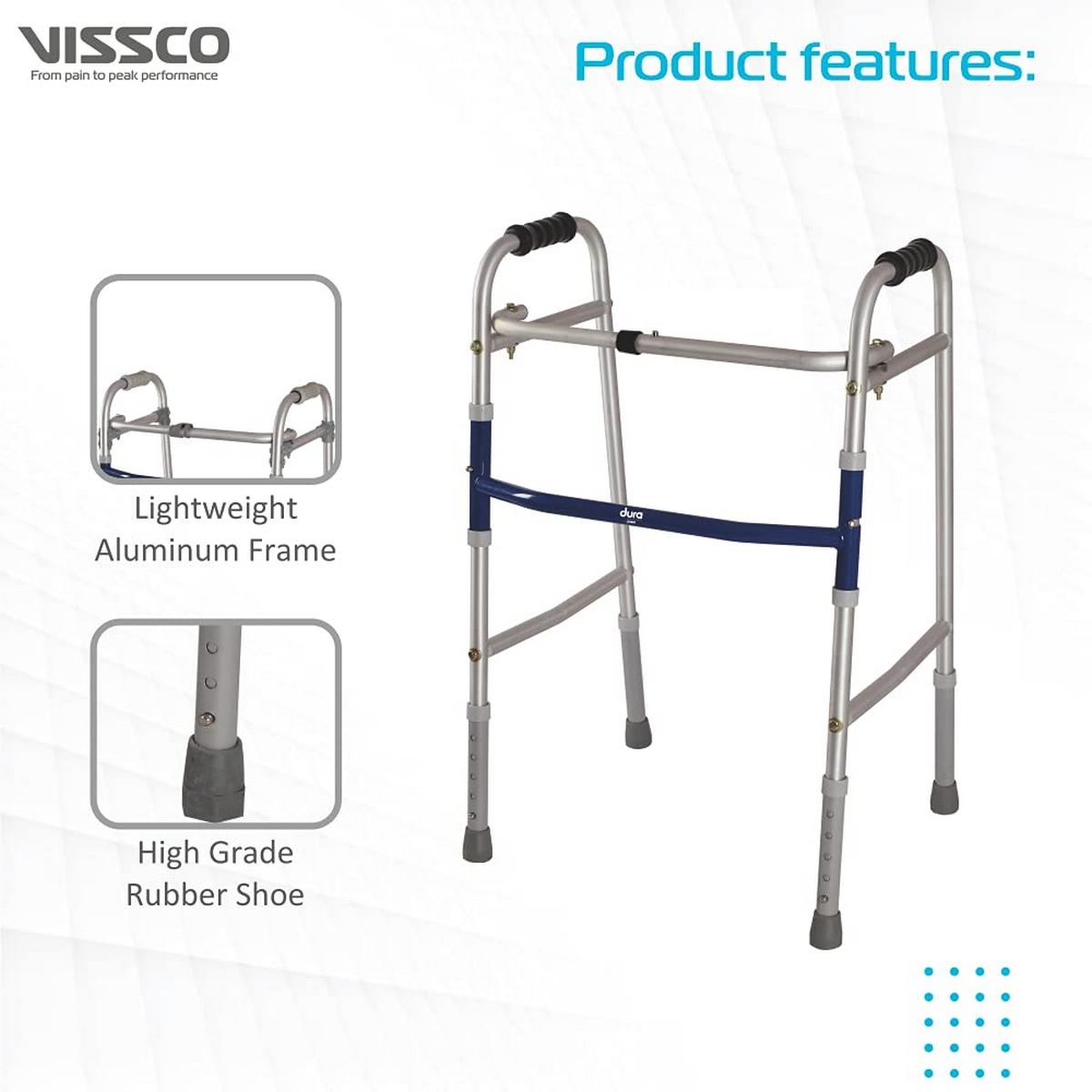Vissco Dura Lite Walker | for Elderly and those Physically Challenged