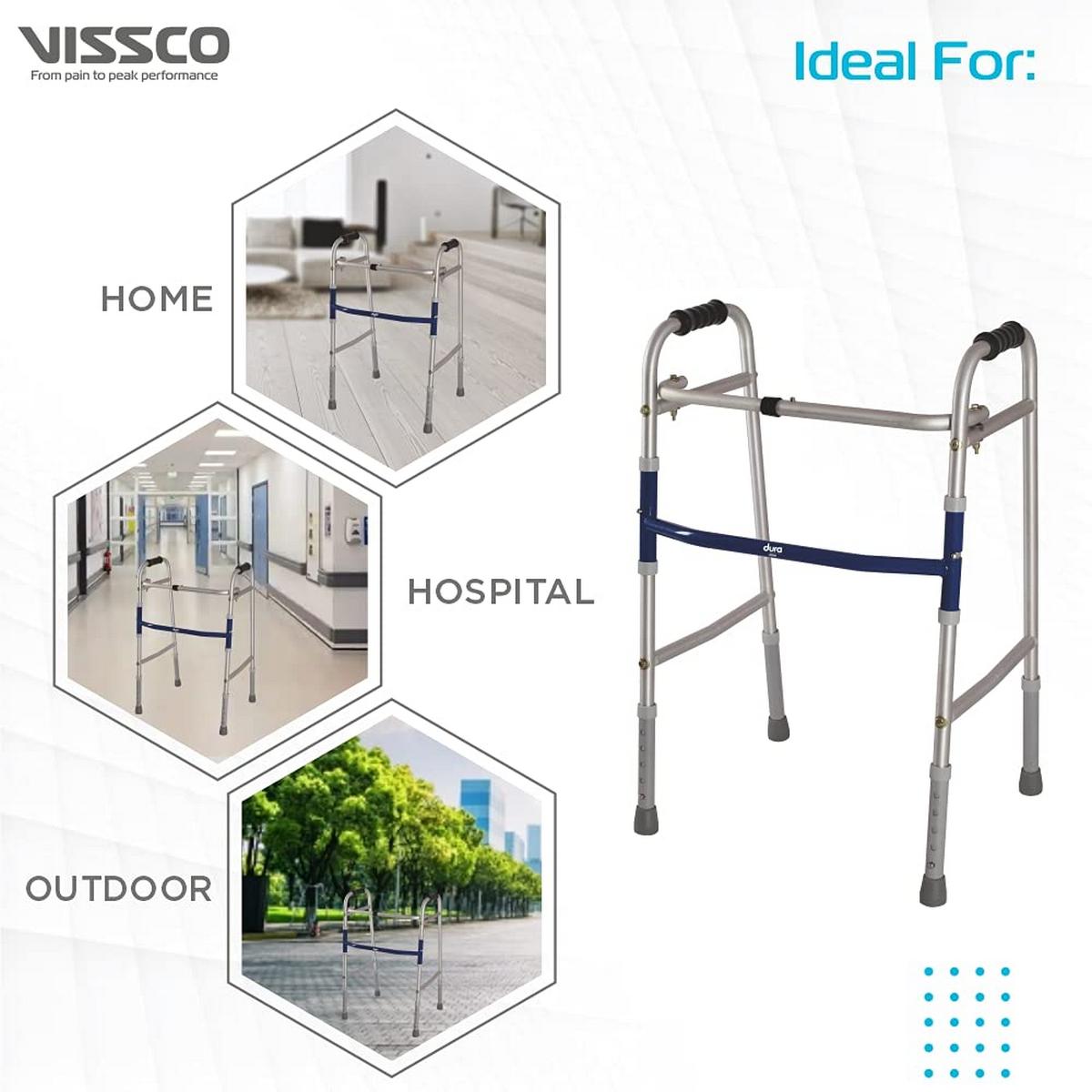 Vissco Dura Lite Walker | for Elderly and those Physically Challenged