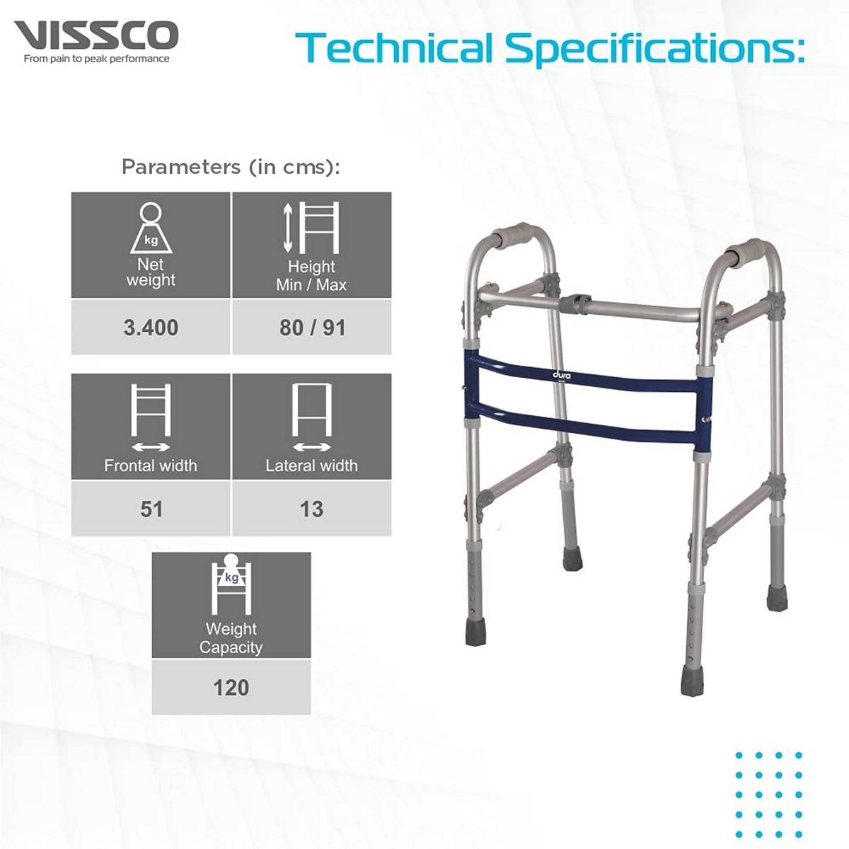 Vissco Dura Max Walker for Elderly and those Physically Challenged