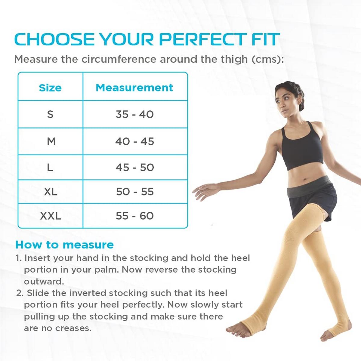 Vissco Medical Compression Varicose Vein Stockings