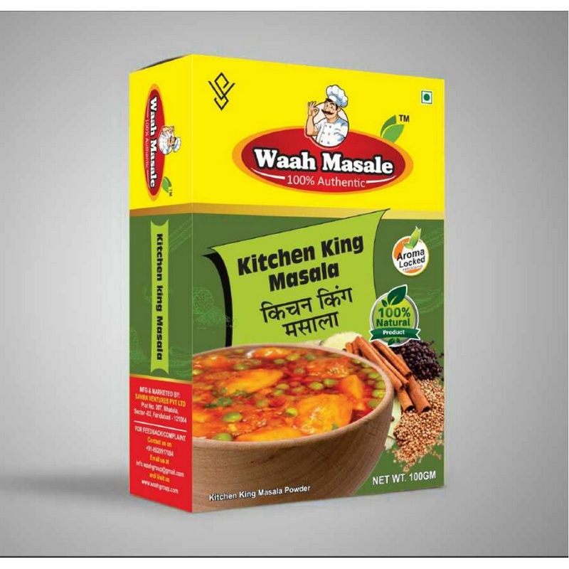 Waah Masale Kitchen King Masala(100 GM)