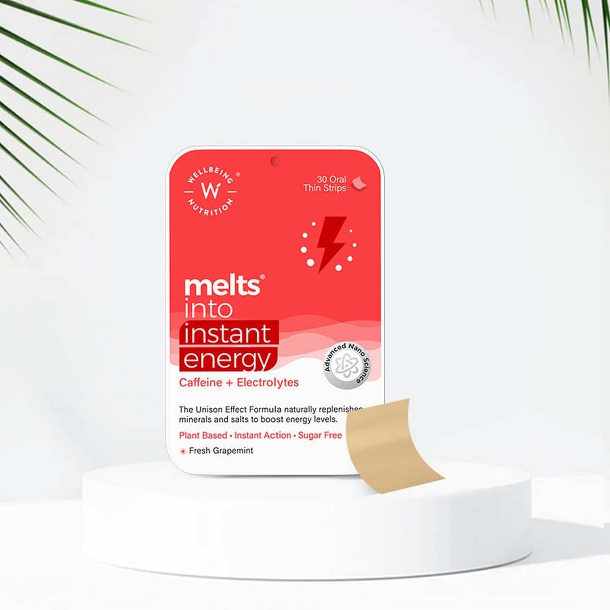 Wellbeing Nutrition Melts Instant Energy (30 Strips Per Pack)