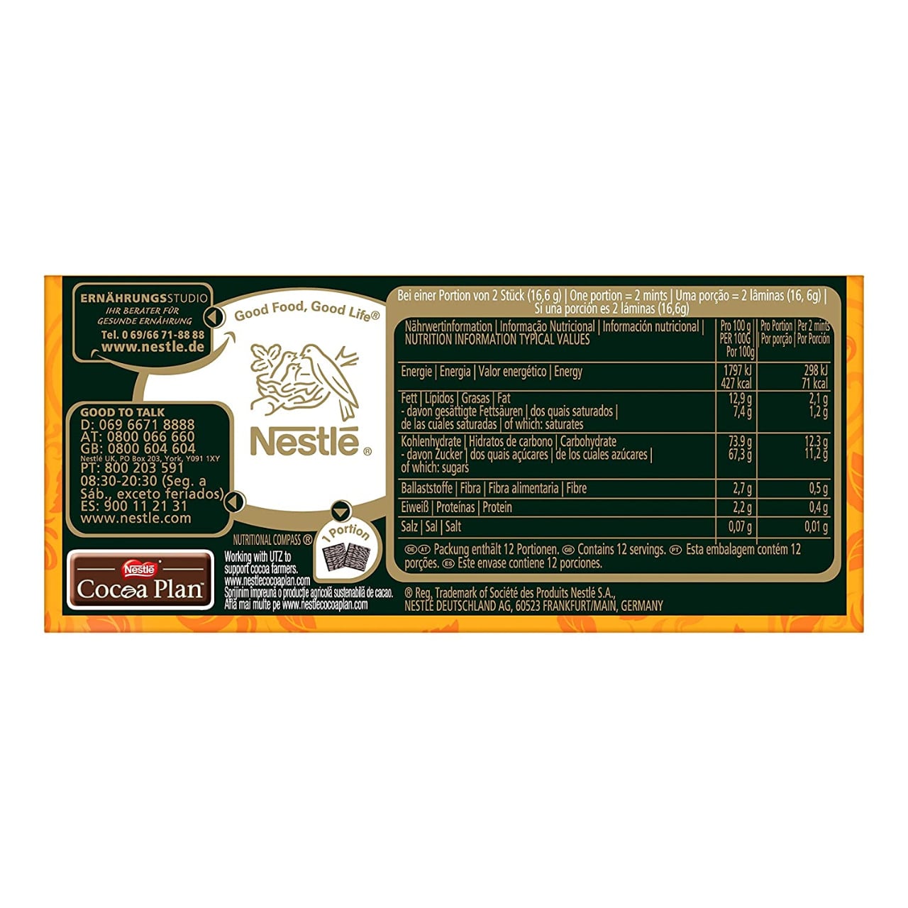 Nestle Orange Chocolate Thins (200 gm)