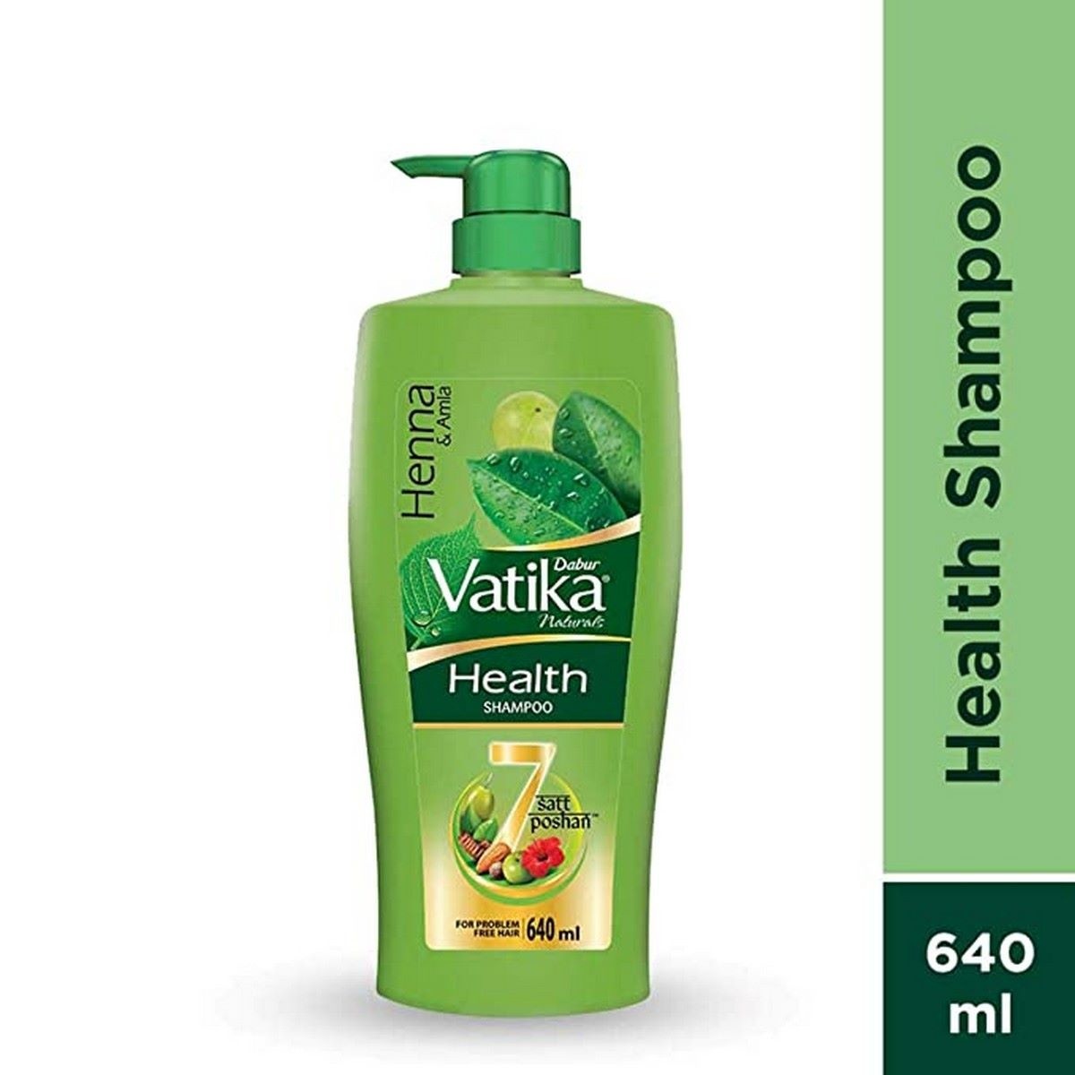 Dabur Vatika Heath Shampoo ( 640 ml)