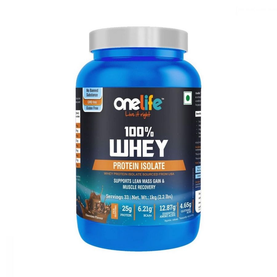 Onelife Whey Protein Isolate Microfiltered (1Kg)