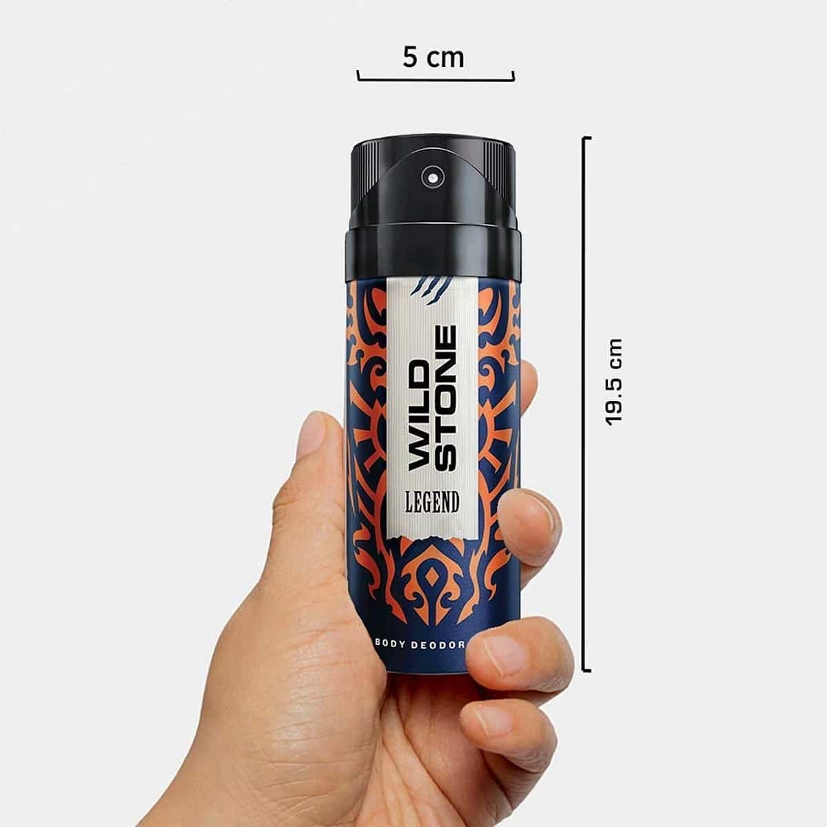 Wild Stone Legend Deodorants For Men, Pack of 2 (225 ml Each)