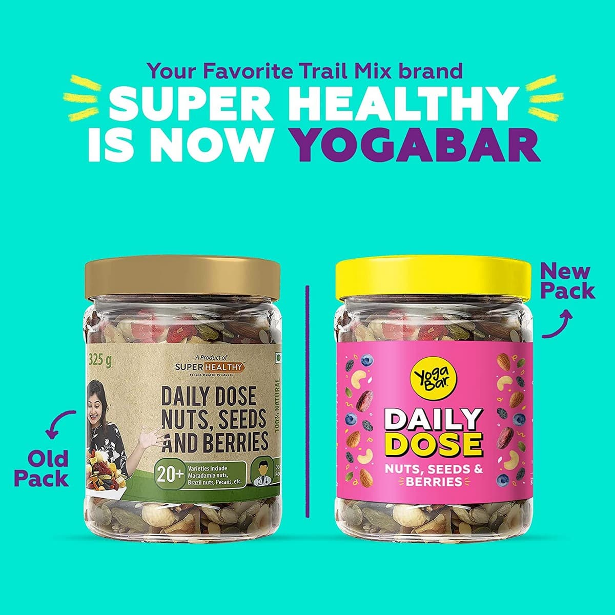 Yogabar Daily Dose Trail Mix (325 gm)