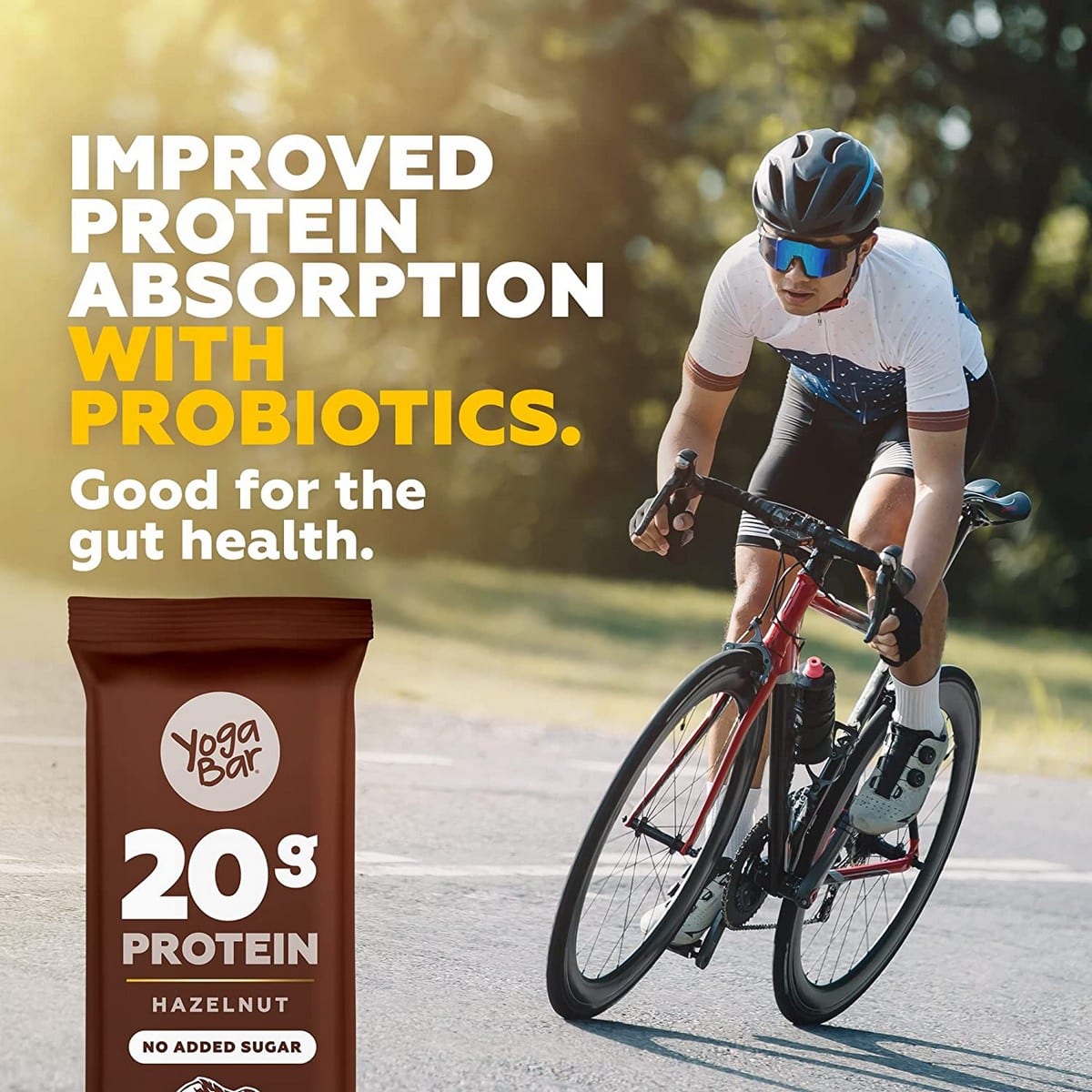 Yogabar Hazelnuts Protein Bars (Pack Of 6)