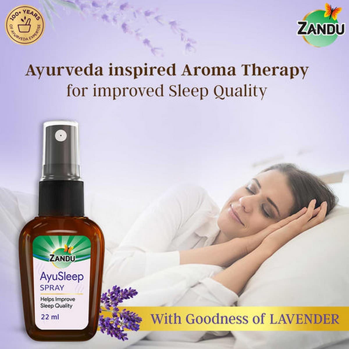 Zandu Ayusleep Spray (22 ml)