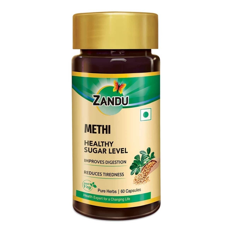 Zandu Methi Capsules (60 Cpl)