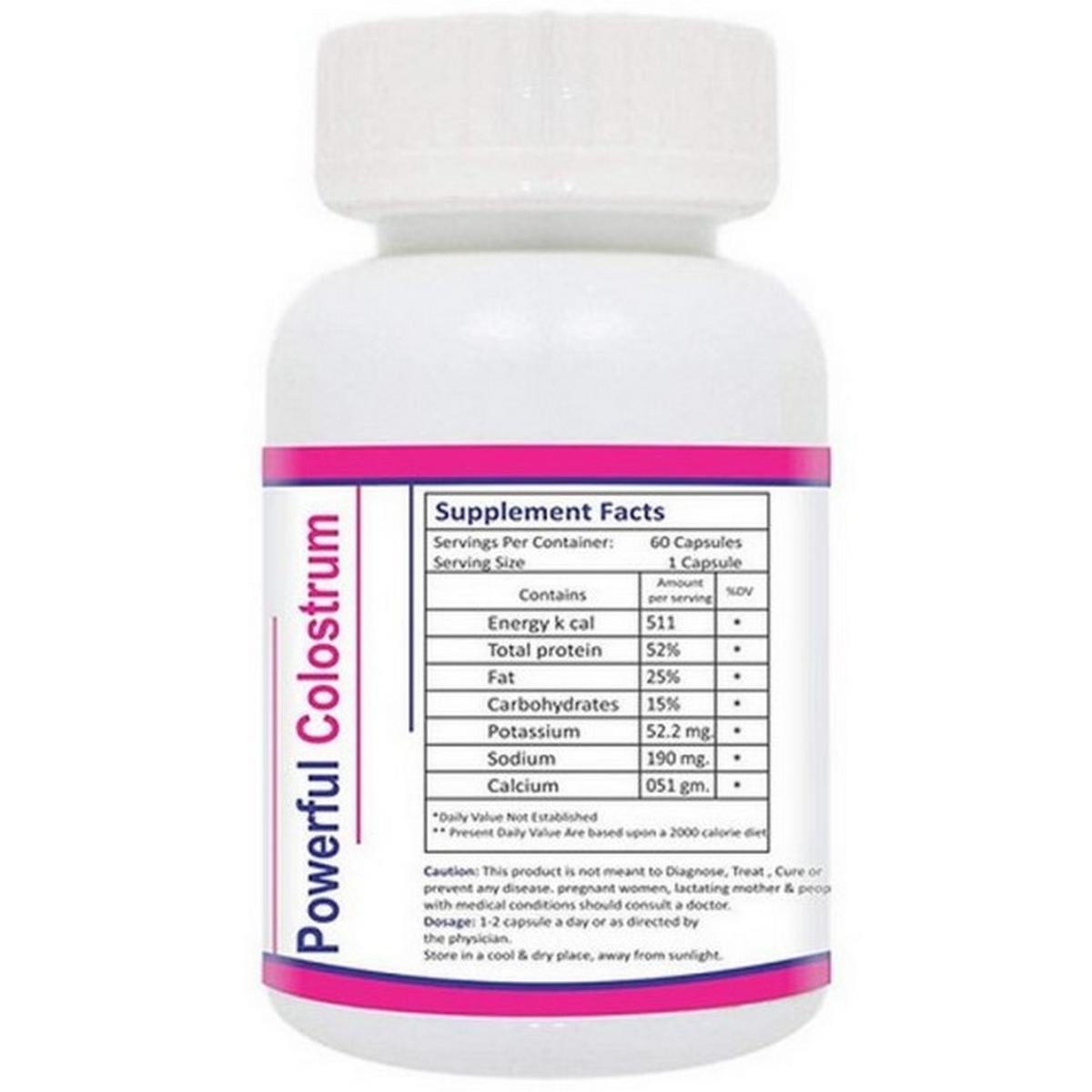 Zindagi Cow Colostrum Extract Capsules (60 Capsules)